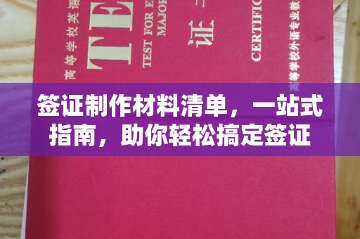 图们签证制作材料清单，一站式指南，助你轻松搞定签证