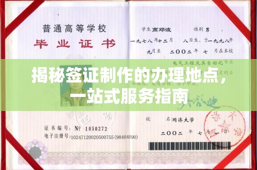 图们揭秘签证制作的办理地点，一站式服务指南