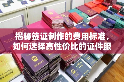 图们揭秘签证制作的费用标准，如何选择高性价比的证件服务