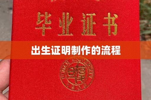 图们出生证明制作的流程